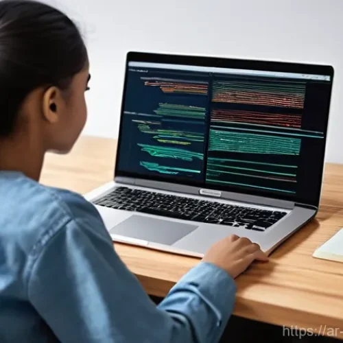 Home 22 사이버보안 취업 성공기 - **Prompt:** "A young, diverse individual, either male or female, sits intently at a well-organized d...