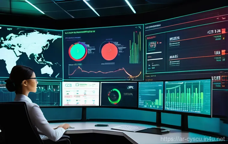 취업 포트폴리오에 포함해야 할 보안 프로젝트 - **Prompt:** A focused young cybersecurity professional, male or female, around 20-30 years old, wear...