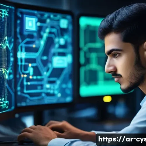 Home 7 보안 관련 공모전에 참가하기 - **Prompt 1: "The Spark of Discovery in Cybersecurity"**
"A vibrant, medium shot of a focused Ara...